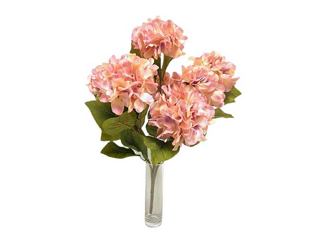 Mazzo ortensia 52cm rosa da000268