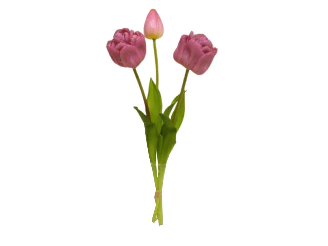Mazzo tulipano x3 48cm lavanda ds001930