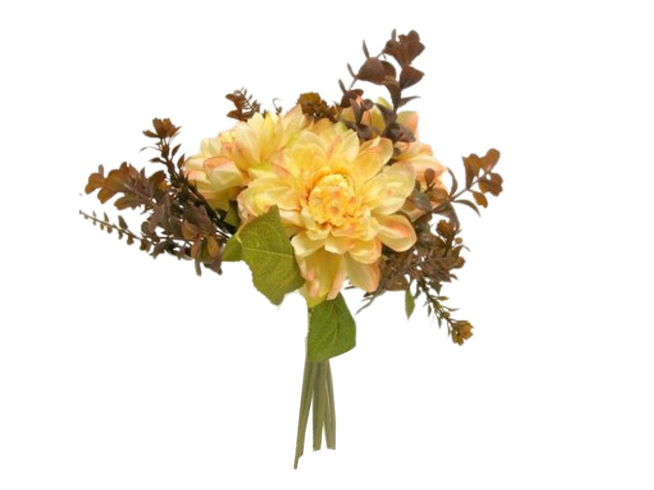 mazzo dalia 28cm giallo da000341