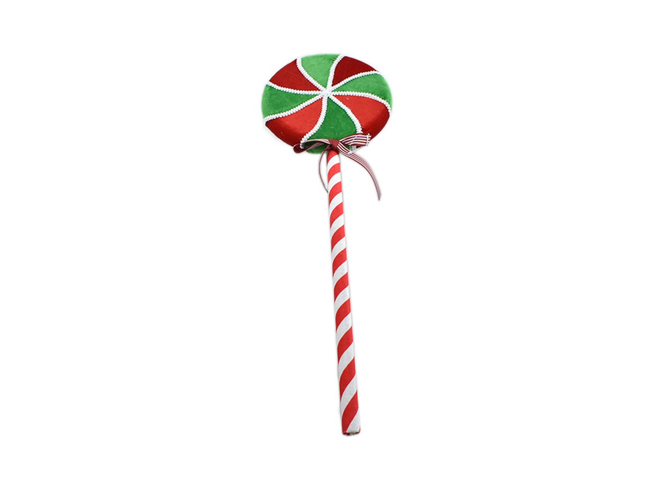 Lollipop misura 20cm colore verde e rosso