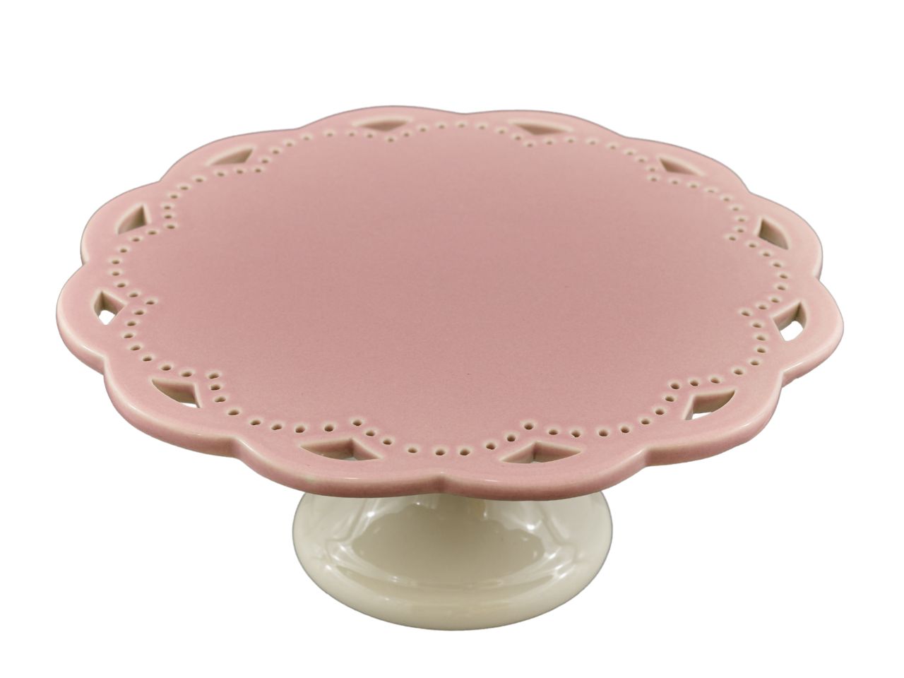 Tortiera colore rosa grande