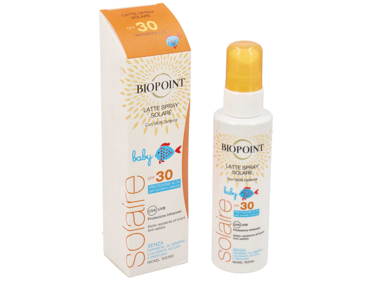 biopoint latte solare spf30 150ml