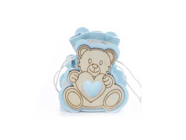 sacchetto c/orso h.9 azz.acz583/b