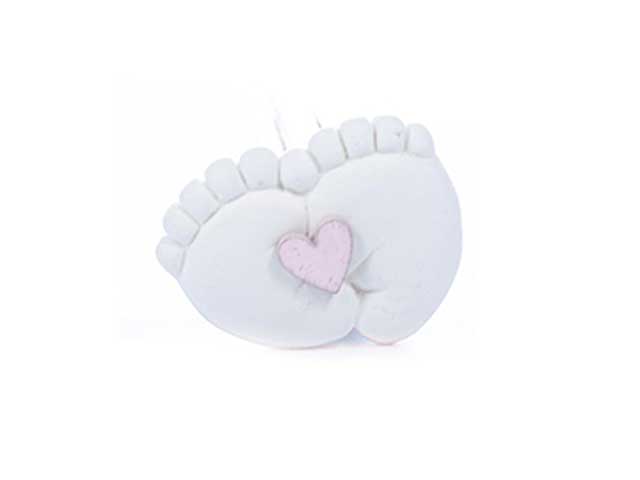 Piedini magnete h.3cm rosa acz607/g