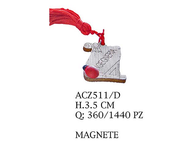 magnete laurea ingegneria h.3,5 acz511/d