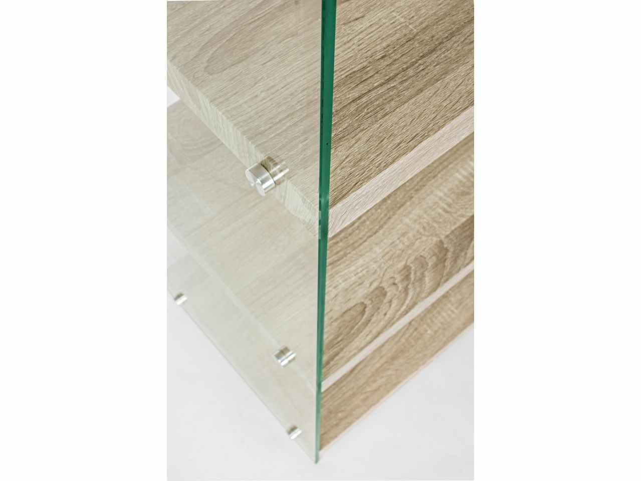 Libreria linea sury in rovere 48,6x39xh.160cm