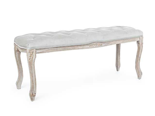 Linea mathilde panca grigio 0743498