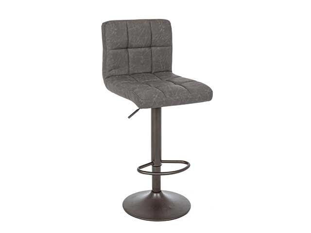 Linea greyson sgabello bar grigio scuro 0733297