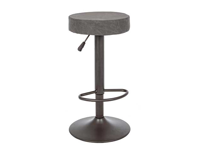 Linea piper sgabello bar grigio scuro 0733337