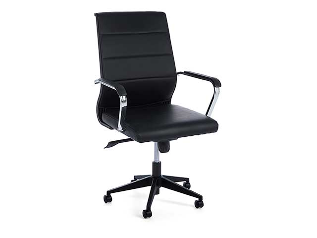Linea brent poltrona ufficio nera 0710285