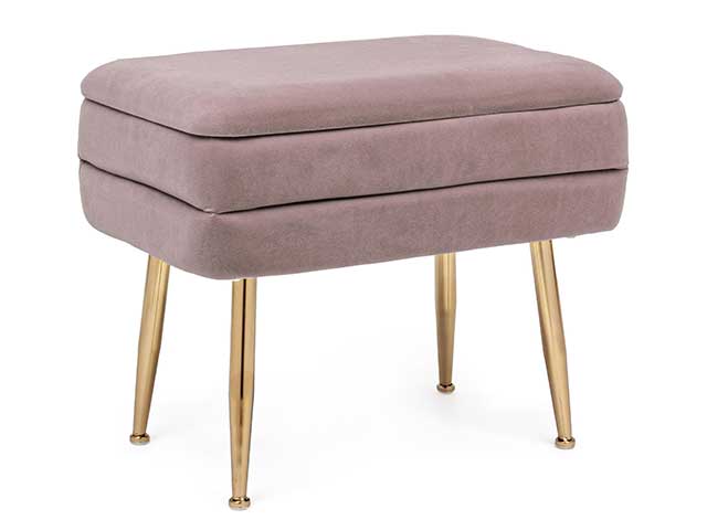 Linea pavlina panca con contenitore mauve 0720380