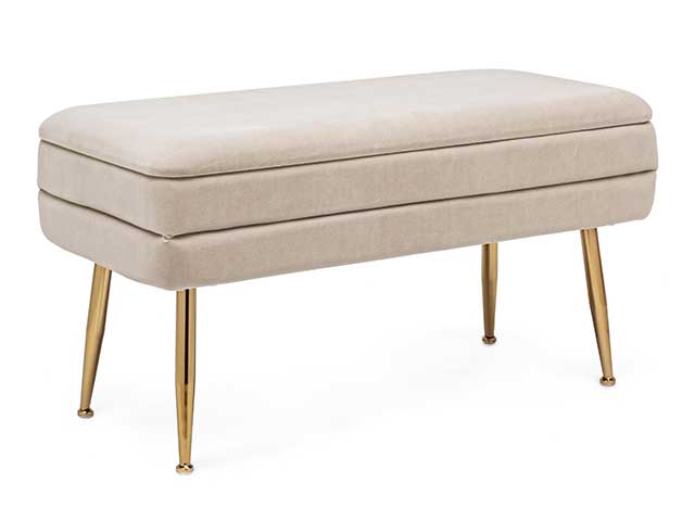 Linea pavlina panca con contenitore beige 0720384