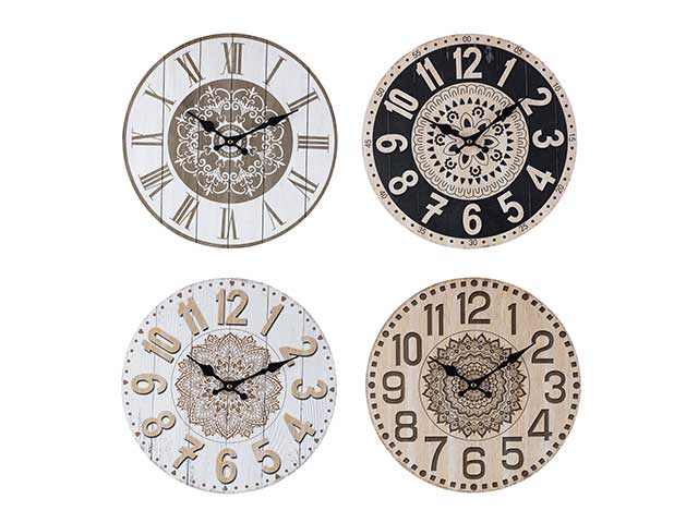Orologio parete lettere 34x3.8x34 re-17622