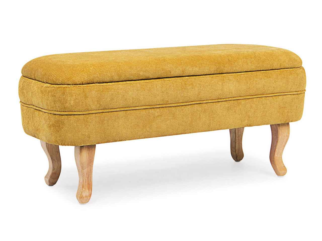 Linea chenille panca con contenitore ocra 0748240