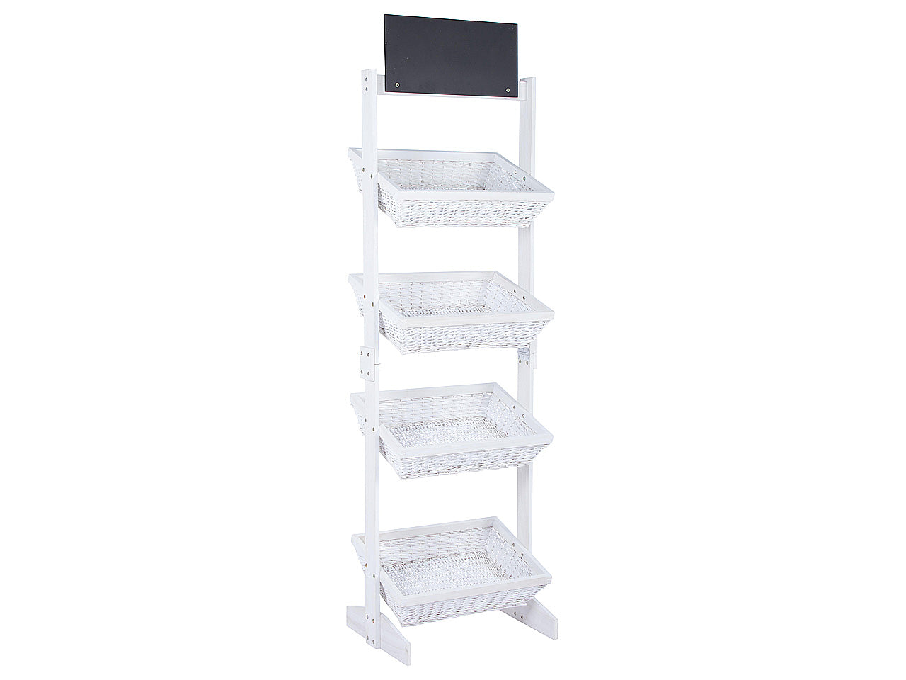 Espositore darik 4 cesti bianco 0721527