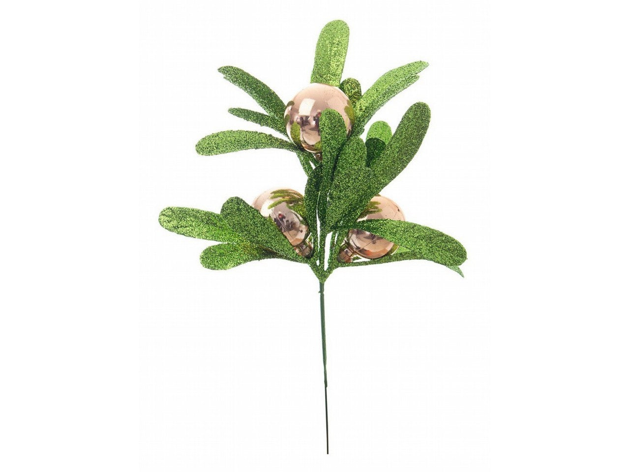 Pick arlen oro rosa con sfere h.20cm