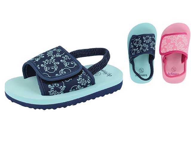 ciabatte a fascia bambini amalfi taglia 20-27