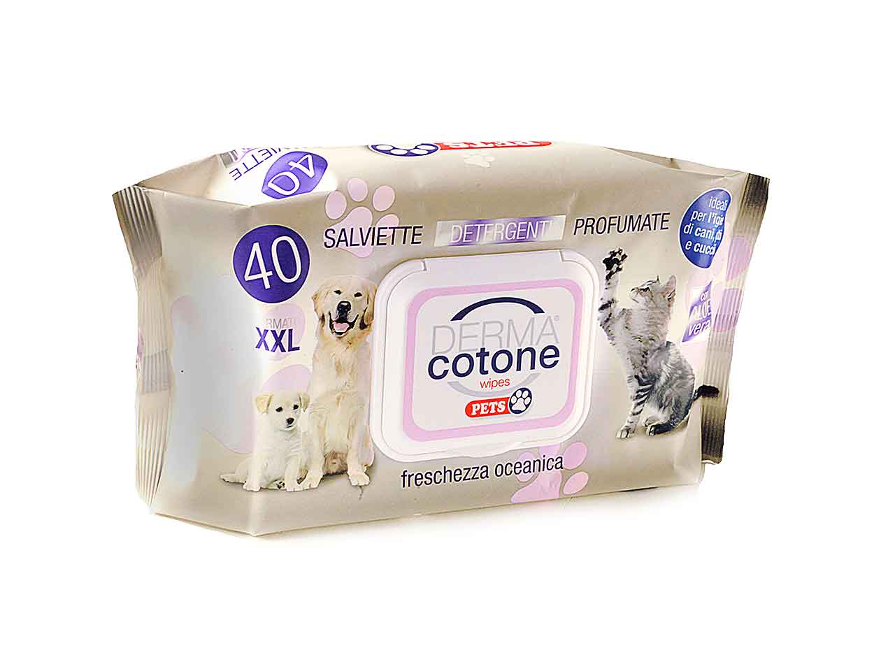 Salviettine pets 40pz 20x30 fresc.oceanica