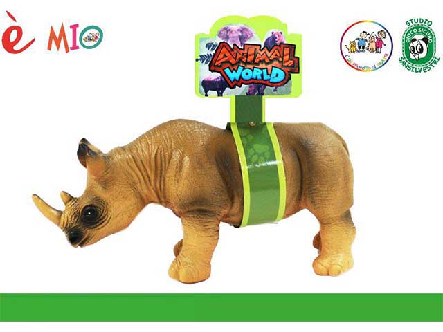 animale rinoceronte 28cm