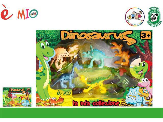 animali dinosauri 6pz