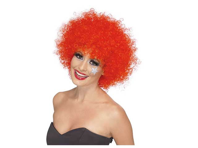 Parrucca riccia rossa 038756 $