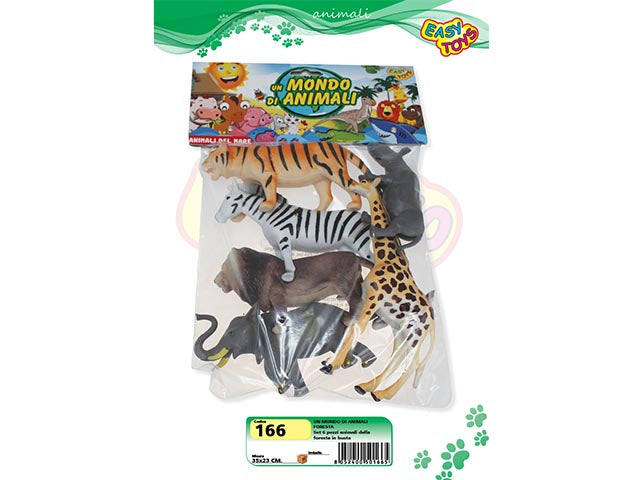 Animali foresta 6 pezzi 166