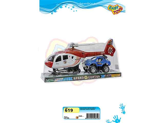 Elicottero c/jeep 619