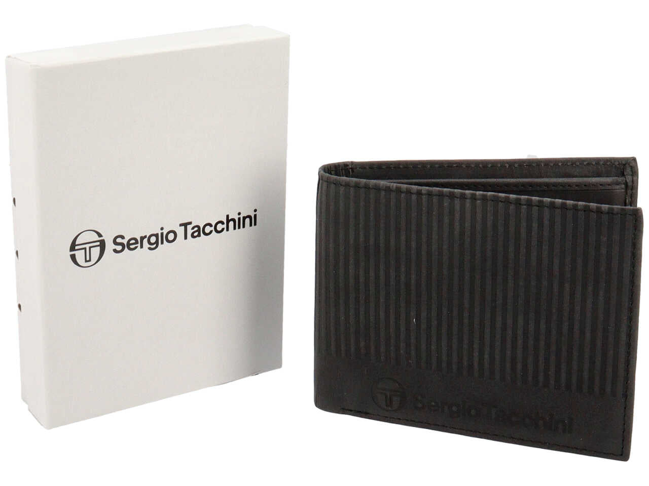 sergio tacchini portafogli da uomo nero