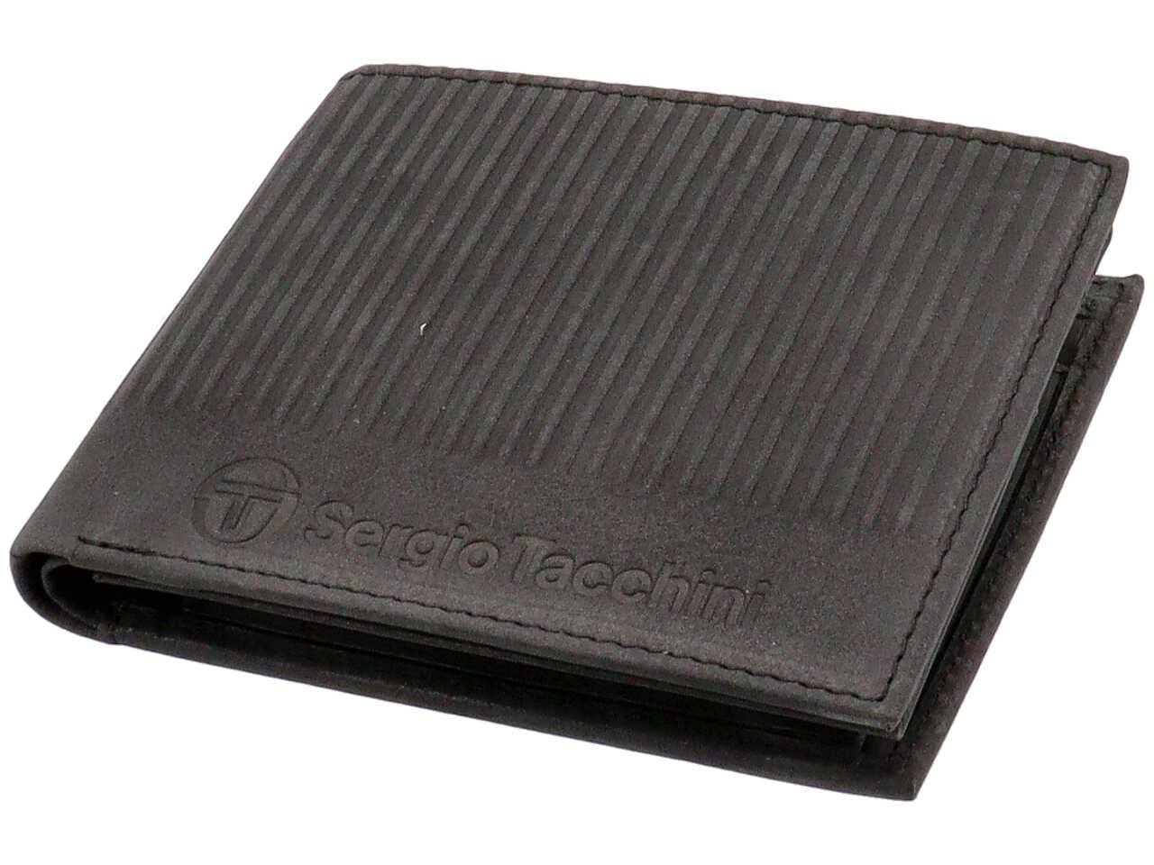sergio tacchini portafogli da uomo nero