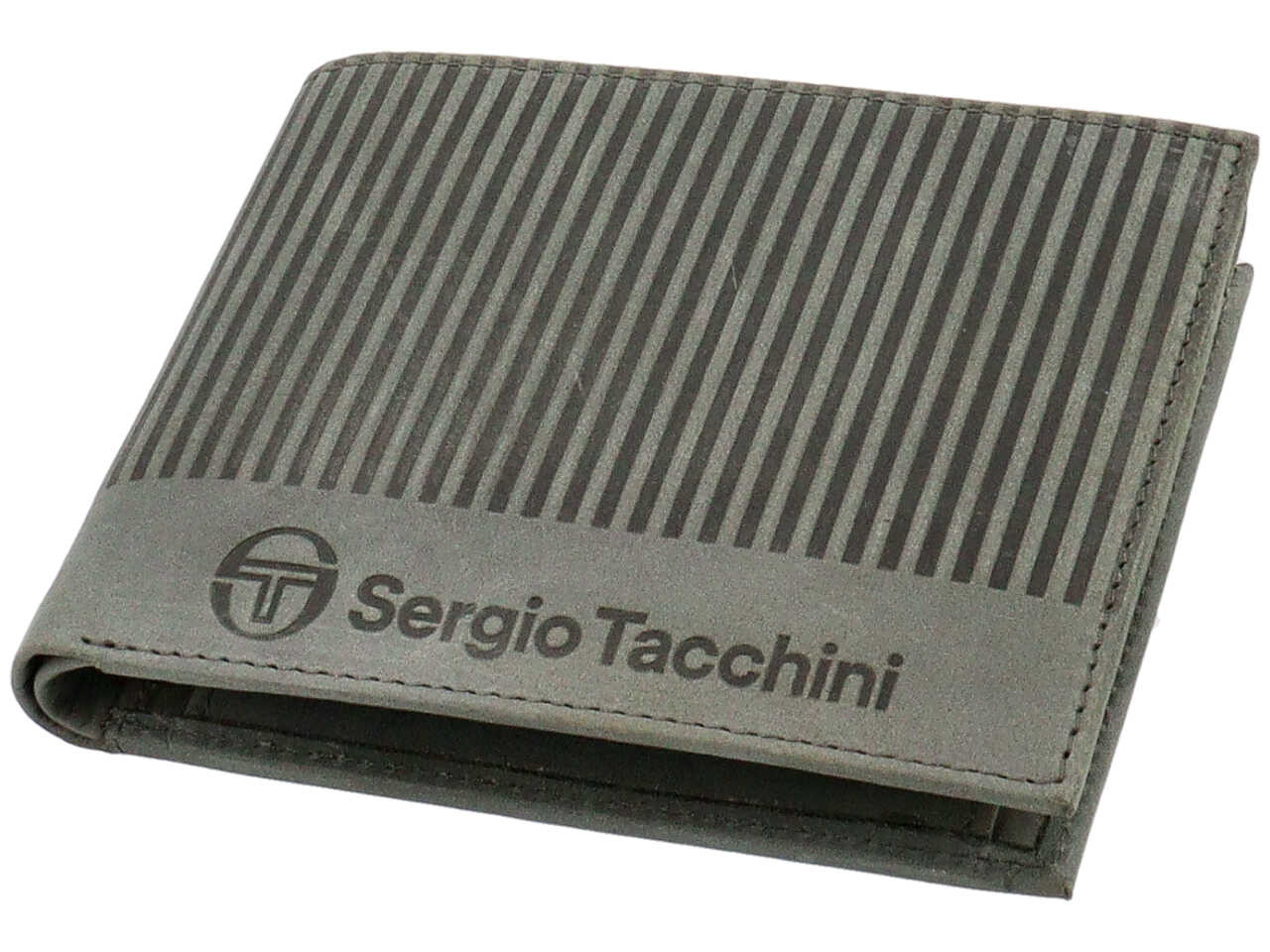 sergio tacchini portafogli da uomo grigio