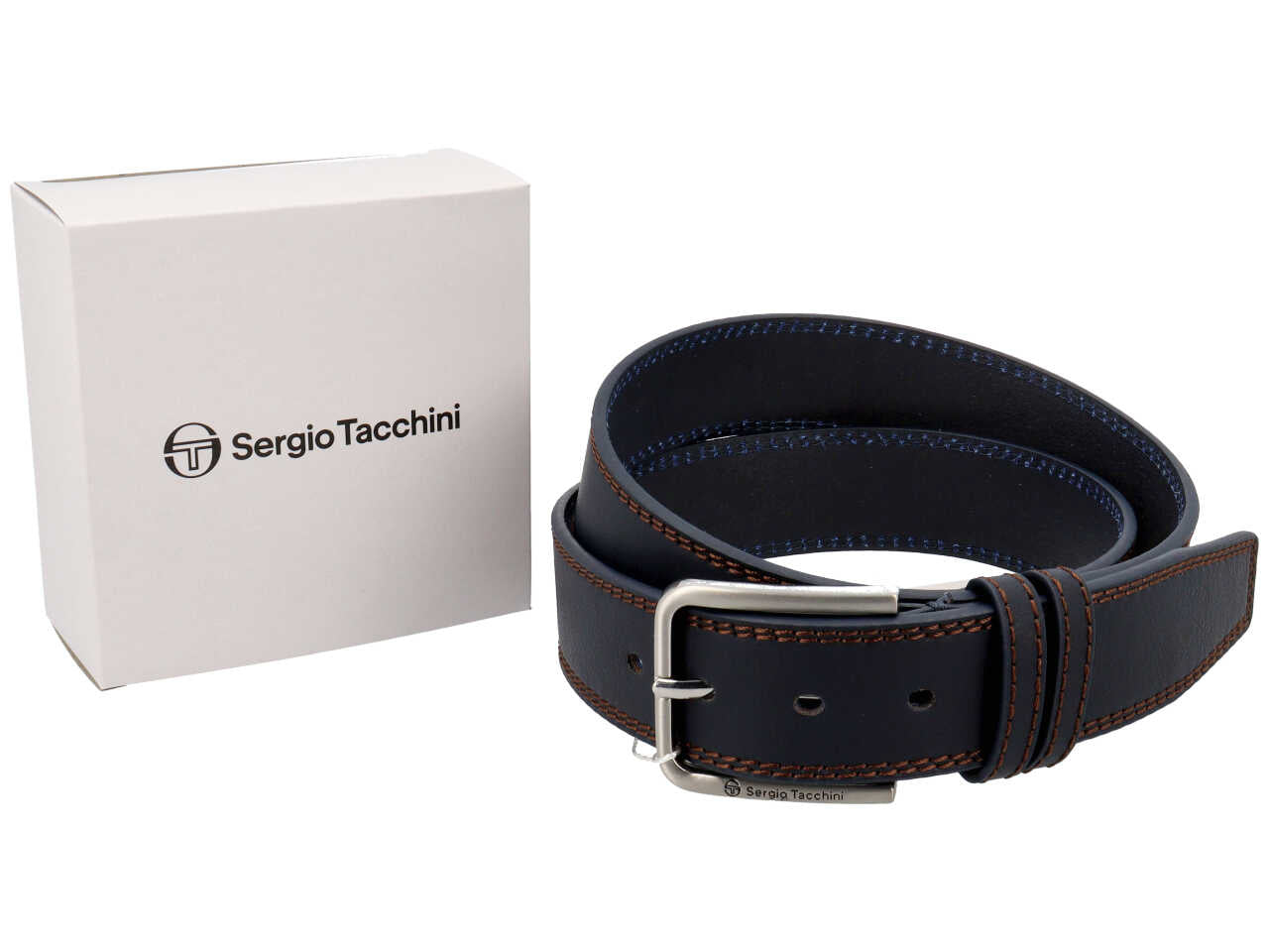 sergio tacchini cintura uomo blu