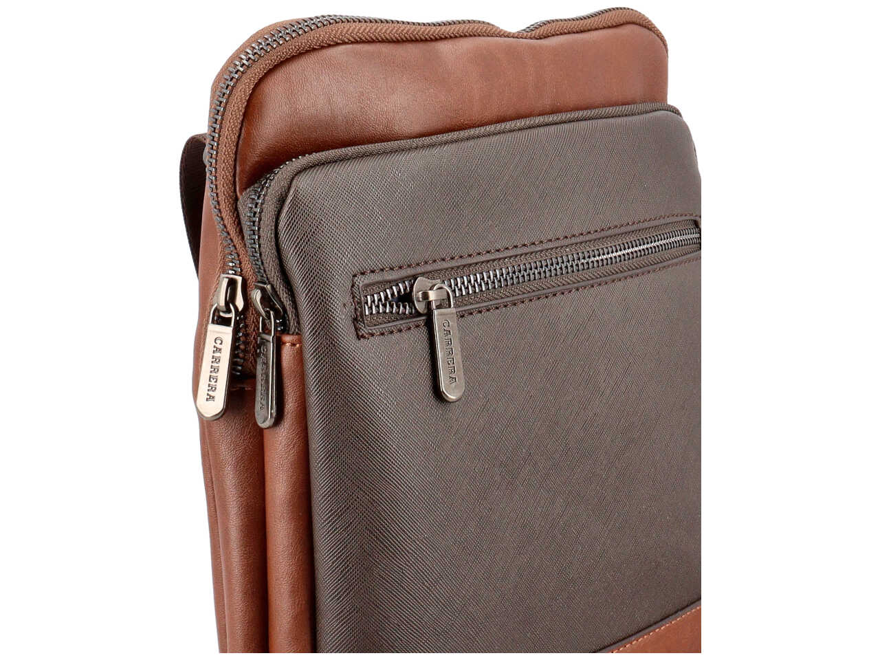 Borsa uomo flynn collection marrone
