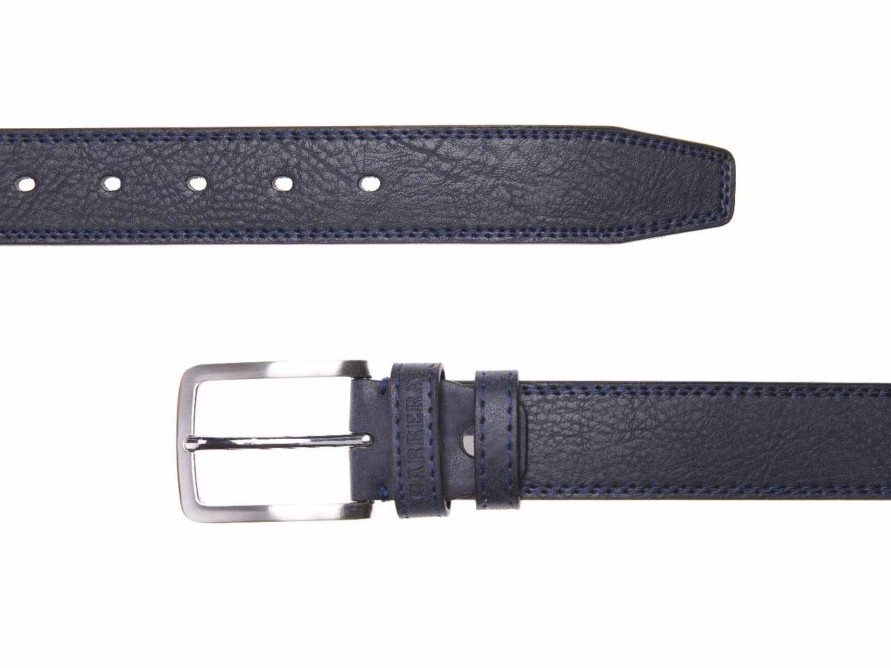 Cintura uomo ground collection blu
