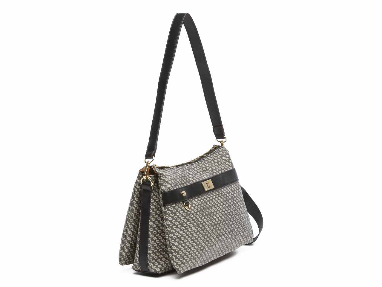 Borsa da donna angie collection tracolla a spalla colore nero composizione: 100% pelle sintetica