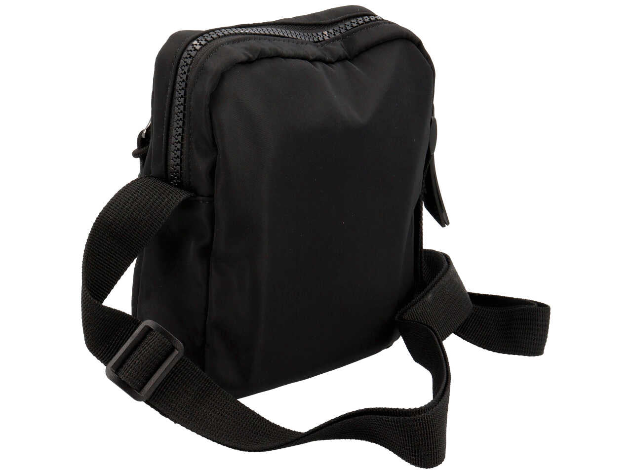 Borsa da uomo passport tracolla patta colore nero composizione: 100% nylon