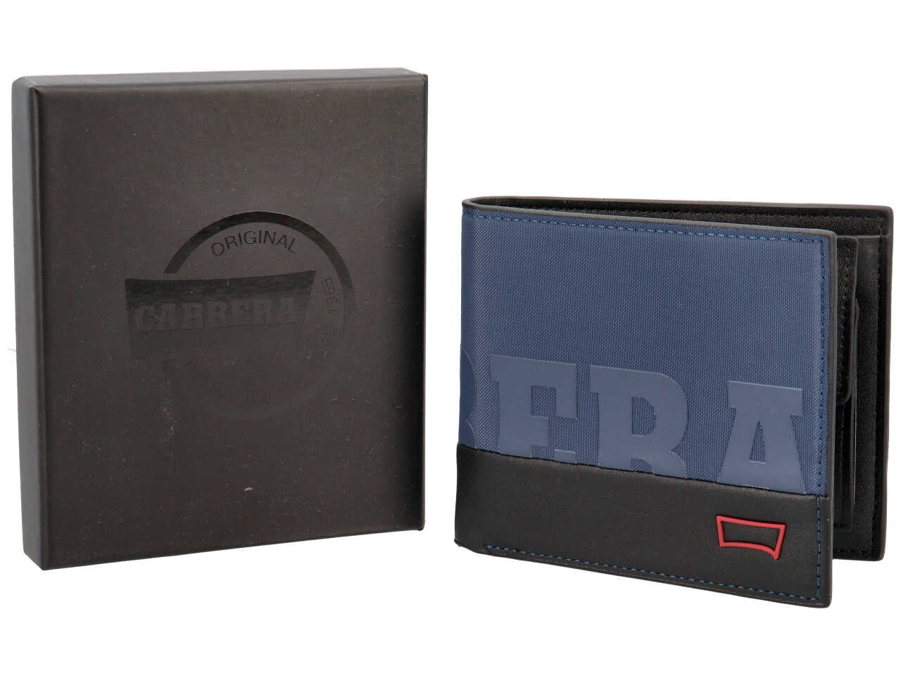 Portafoglio da uomo b-tech collection blue composizione: 100% pelle sintetica