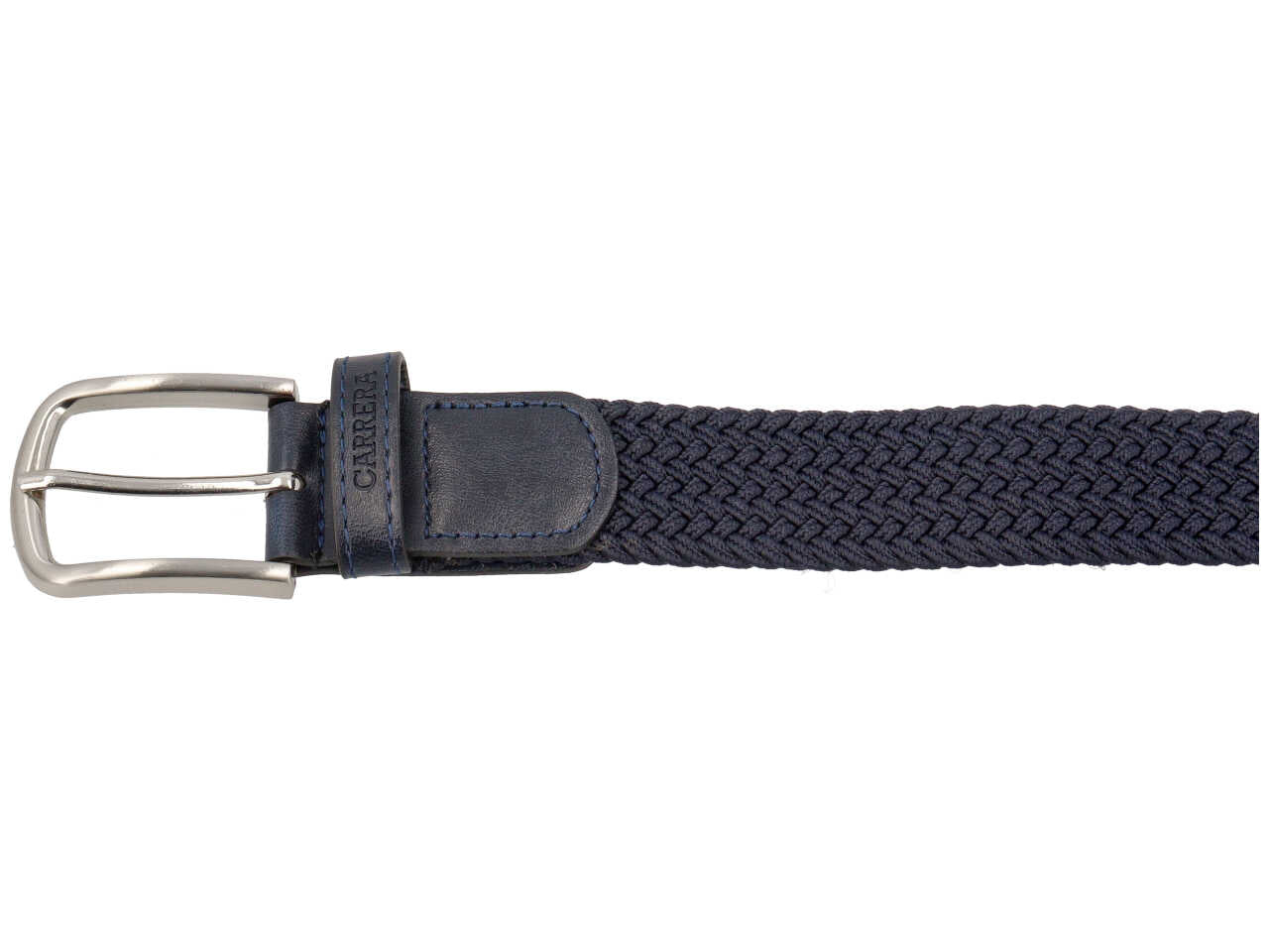 Cintura da uomo colore blue composizione: 80% elastic 20%pelle sintetica