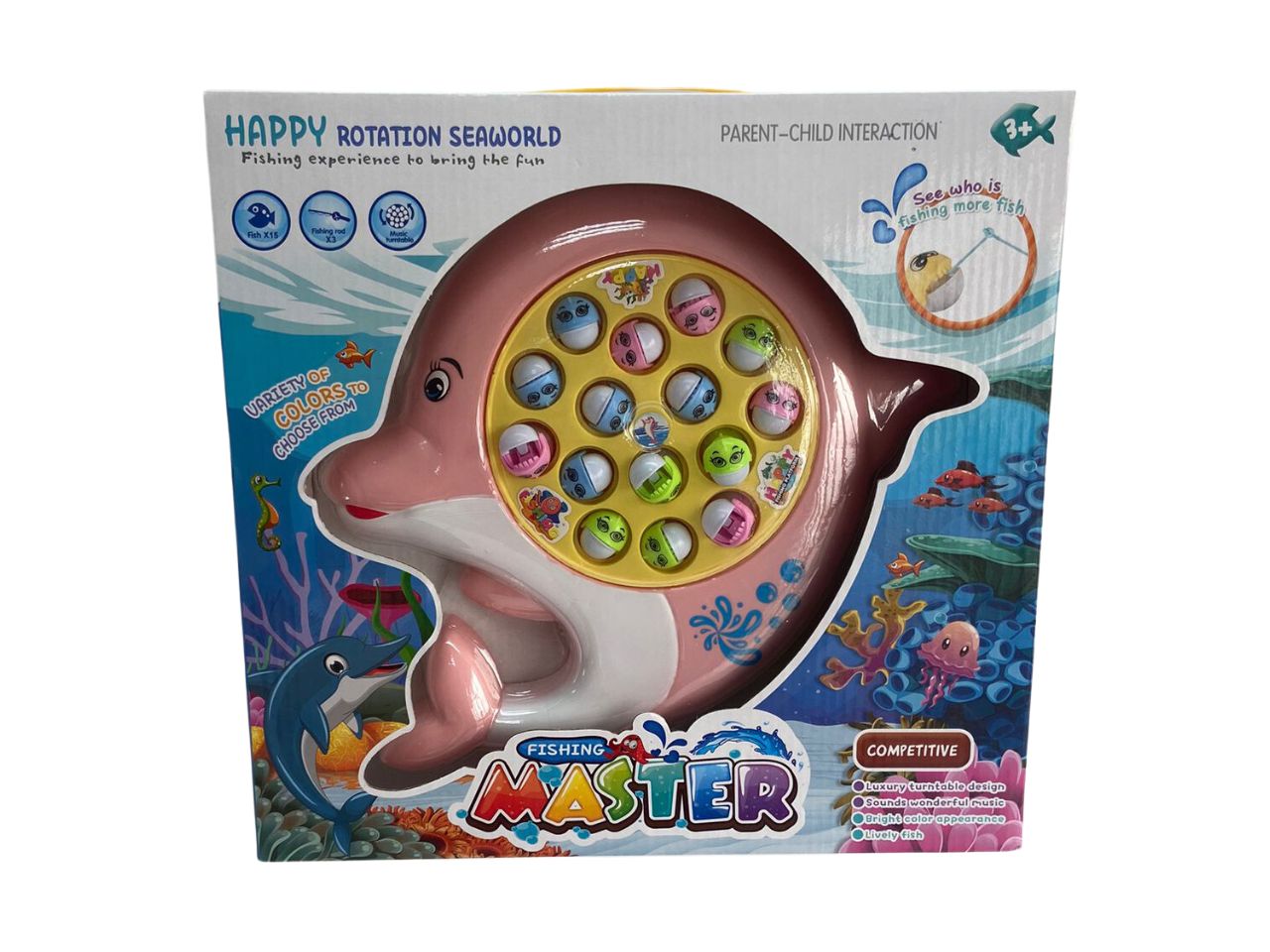Gioco pesciolini e delfino