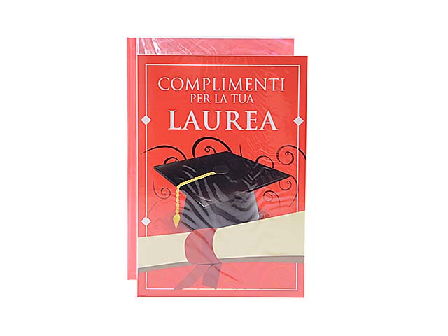 biglietto auguri laurea