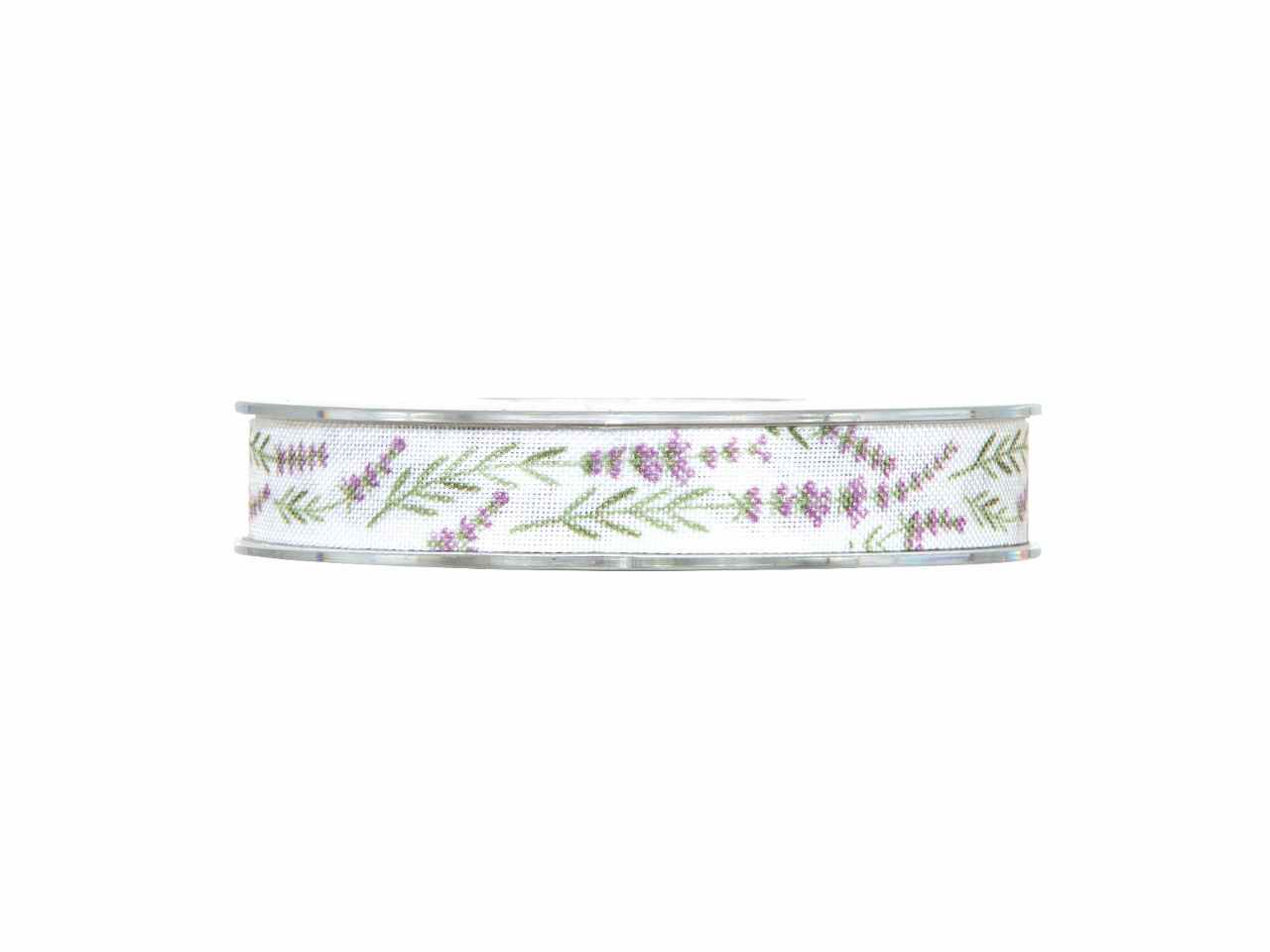Nastro lavanda 15mmx20mtbianco 4123p 01
