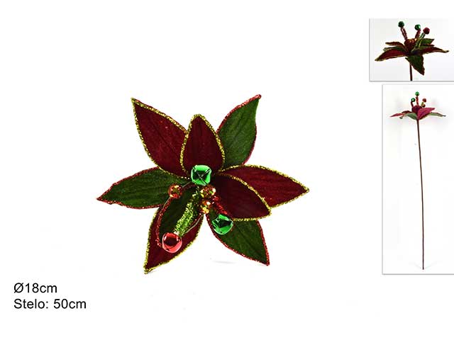 fiore giullare c/campan.18cm mn001560