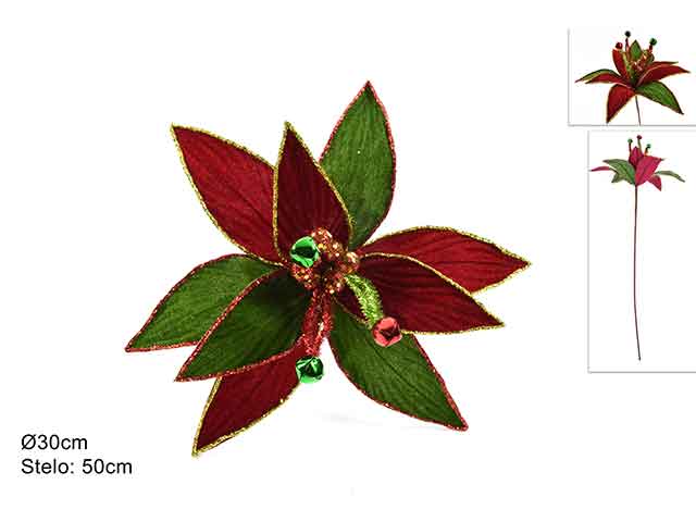 Fiore giullare c/campan.30cm mn001560b