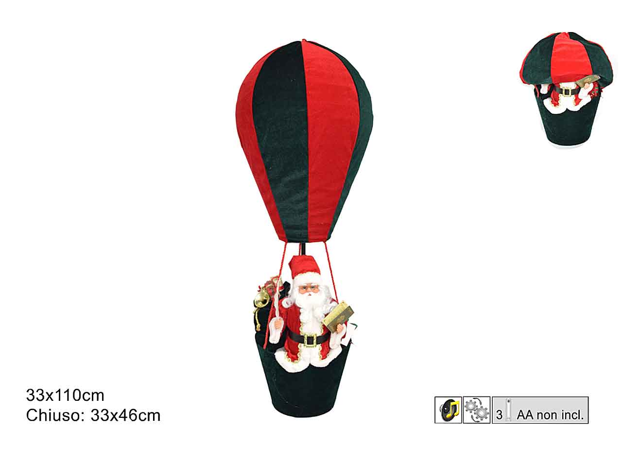 Mongolfiera c/babbo mus/mov.gi009593