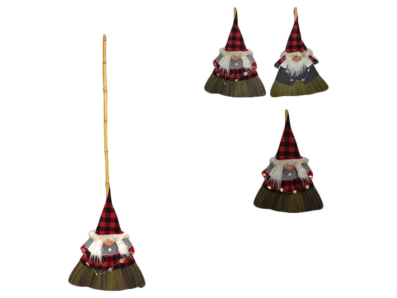 Scopa 130cm c/gnomo scozz.ln001653