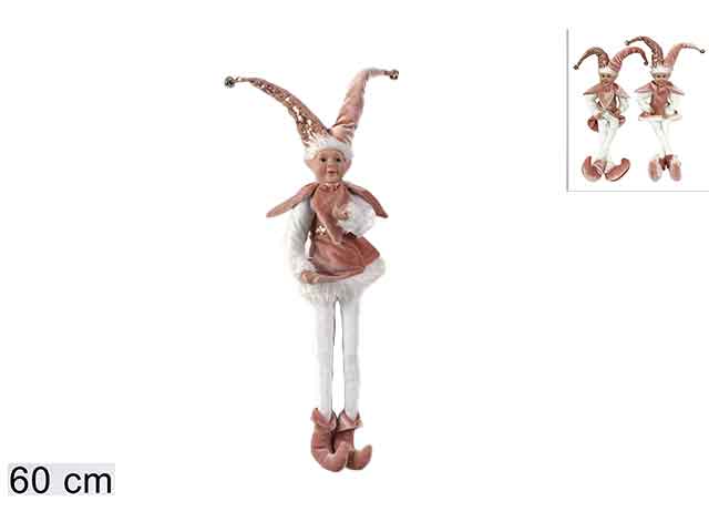 giullare sed.c/abito rosa mn001605c