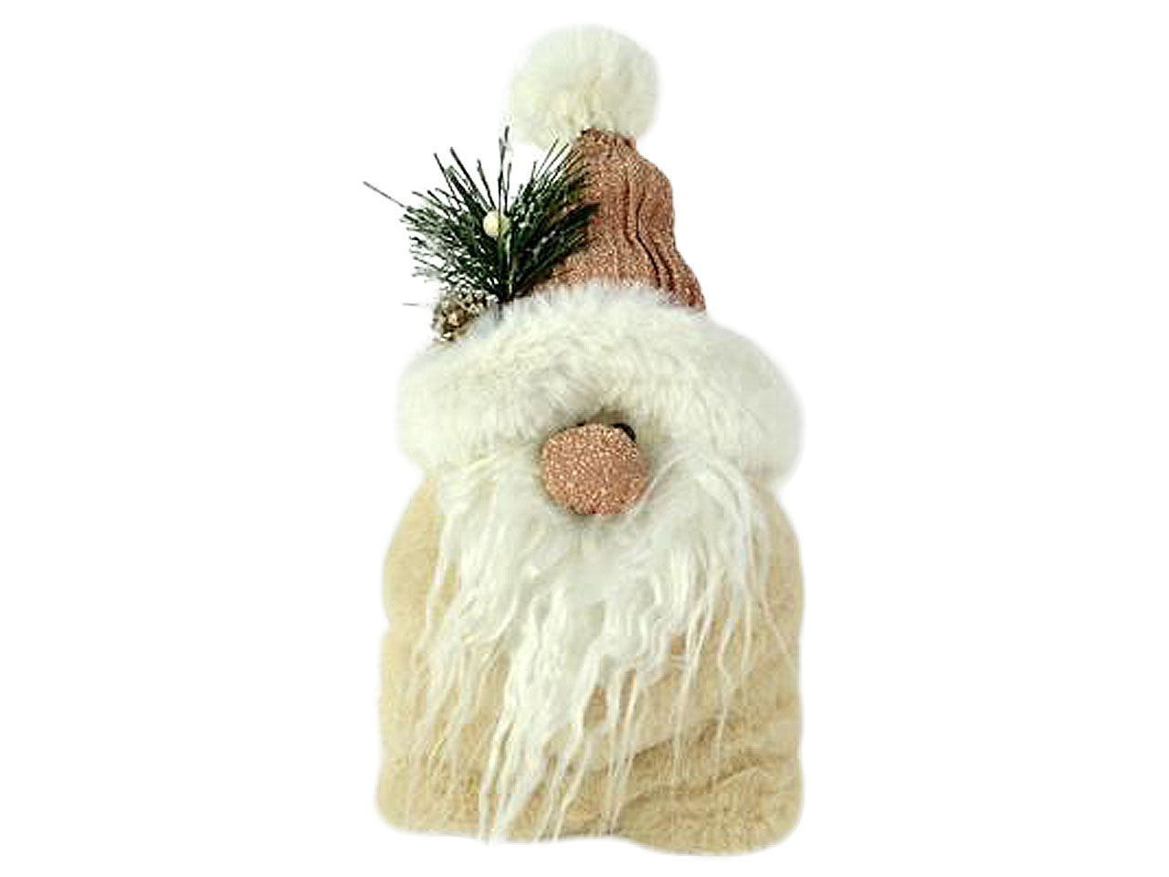 Babbo seduto con pelliccia 21cm mi007923