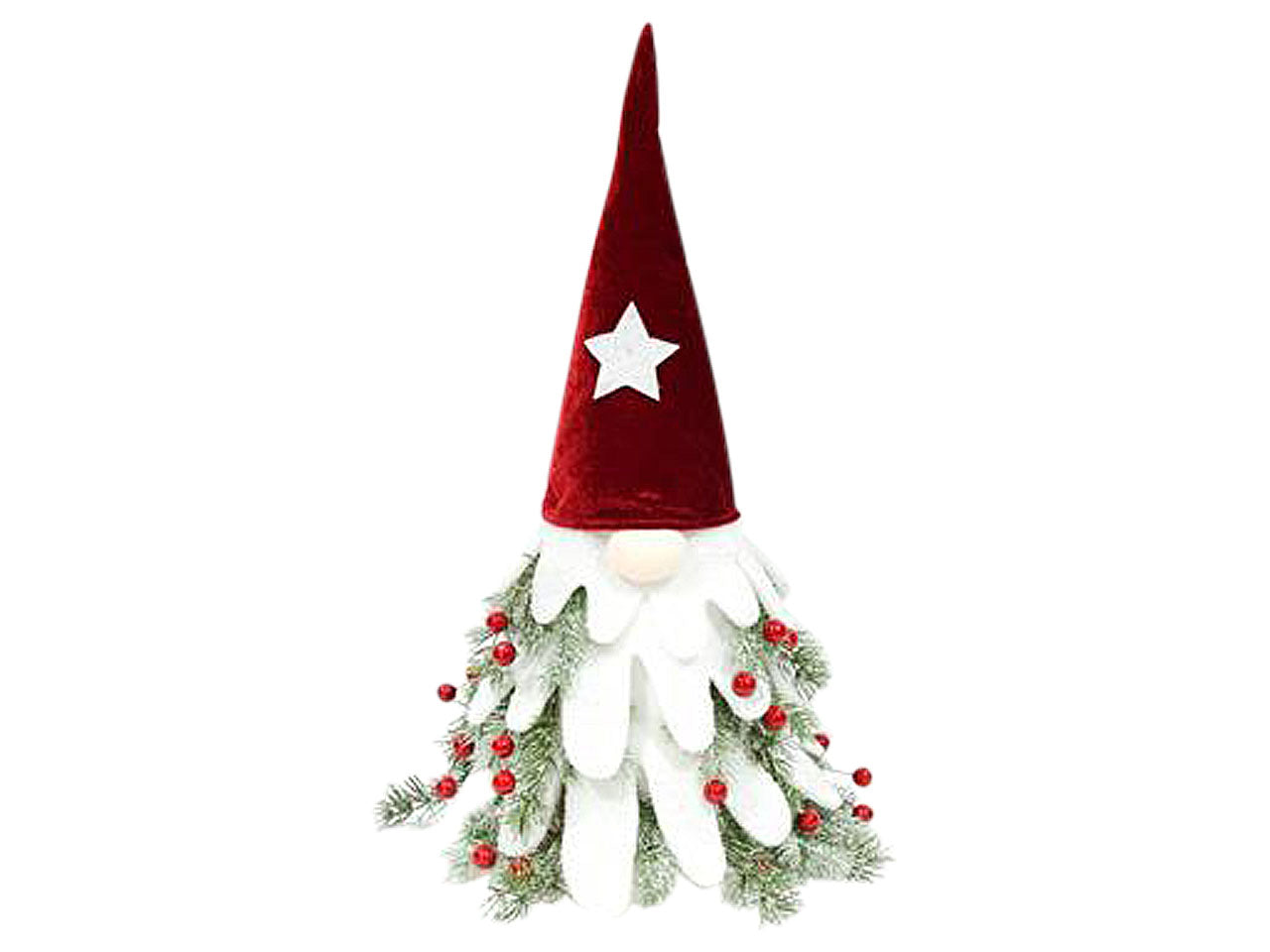 Babbo natale ovatta 67cm mn001943