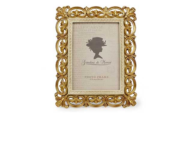 linea paola portafoto 15x20cm oro pfg1520h