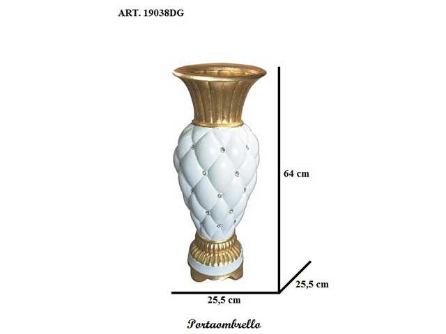 linea divina gold portaombrelli oro 19038dg