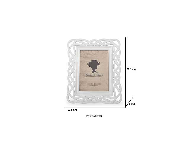linea paola portafoto 13x18 bianco linea pfw1318b
